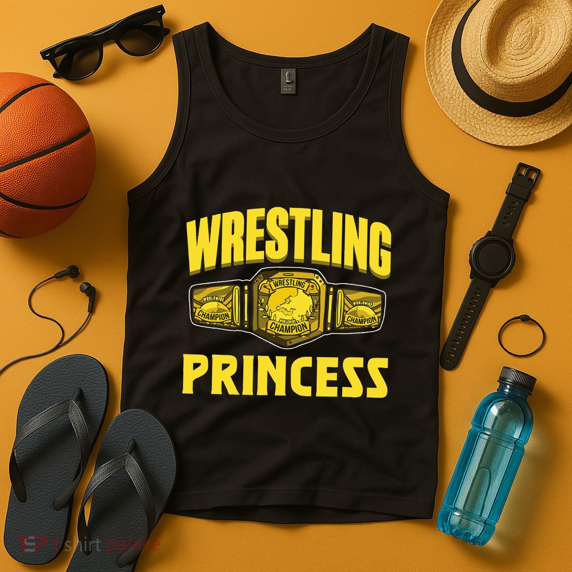 Wrestling Princess Wrestles Wrestler Wrestle Wrestling Tank Top