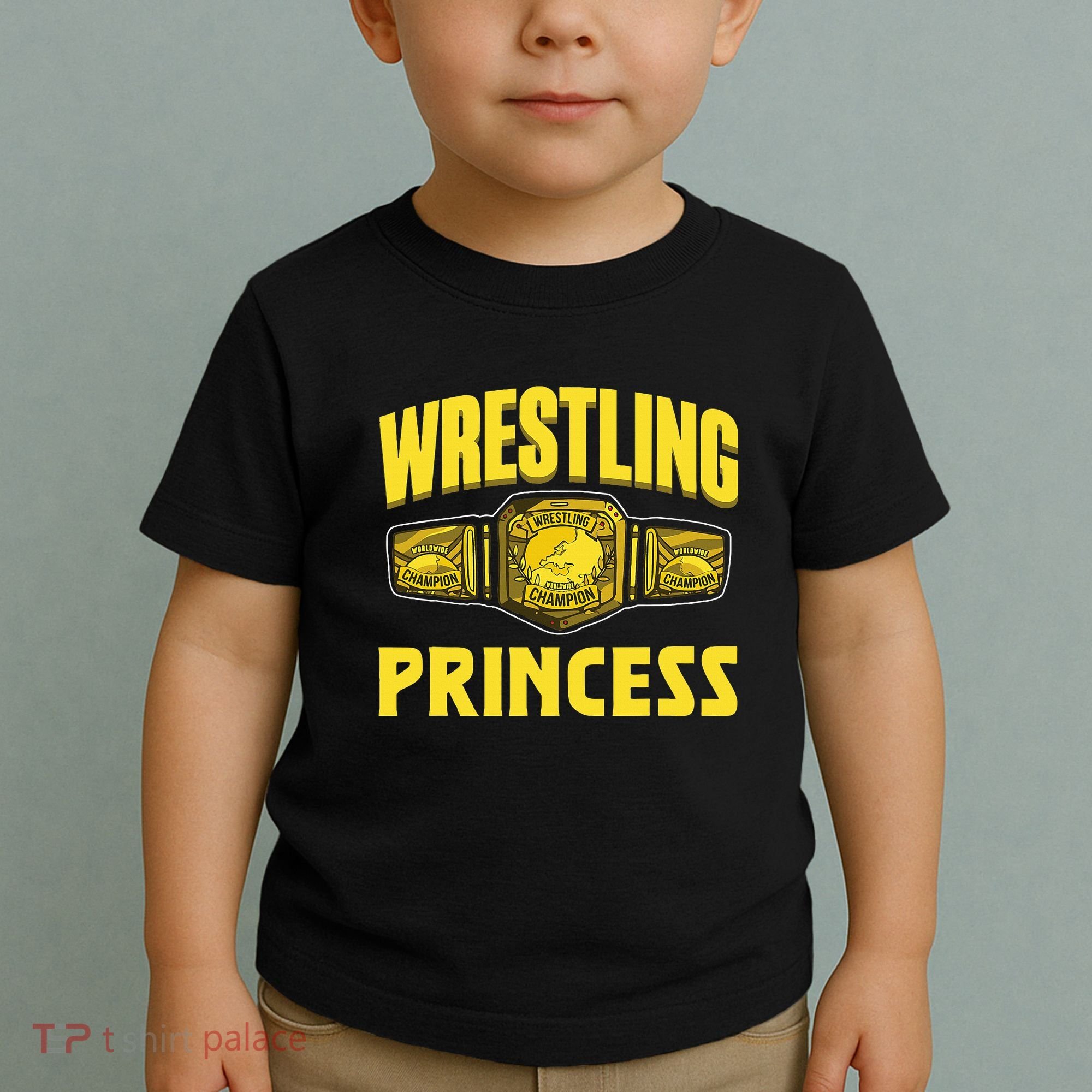 Wrestling Princess Wrestles Wrestler Wrestle Wrestling Toddler T-Shirt