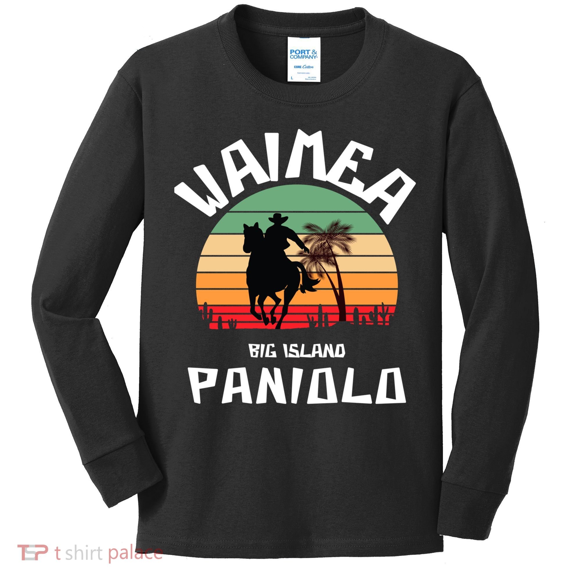 Waimea Paniolo Kids Long Sleeve Shirt