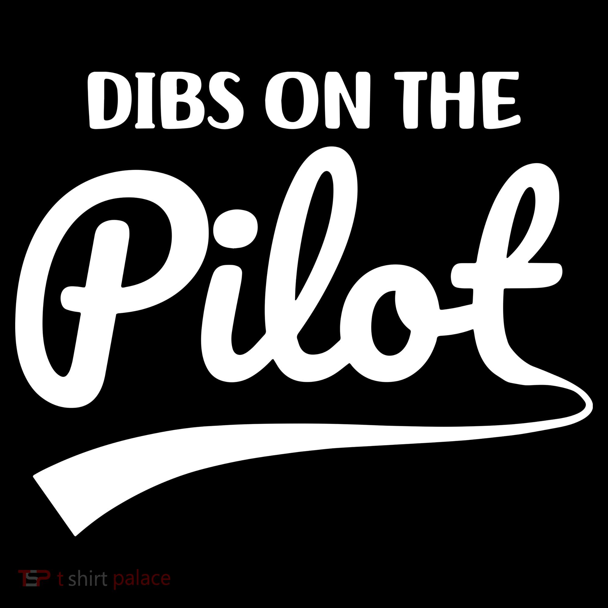 Womens Pilot Wife Dibs On The Pilot Pilot Girlfriend Stripe Pom Pom Beanie