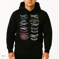 Ww2 Planes Warbirds Warplanes F4u Corsair P 47 Thunderbolt Hoodie thumb 2