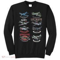 Ww2 Planes Warbirds Warplanes F4u Corsair P 47 Thunderbolt Sweatshirt thumb 0