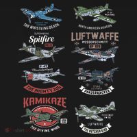 Ww2 Planes Warbirds Warplanes F4u Corsair P 47 Thunderbolt Sweatshirt thumb 3