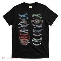 Ww2 Planes Warbirds Warplanes F4u Corsair P 47 Thunderbolt T-Shirt thumb 0