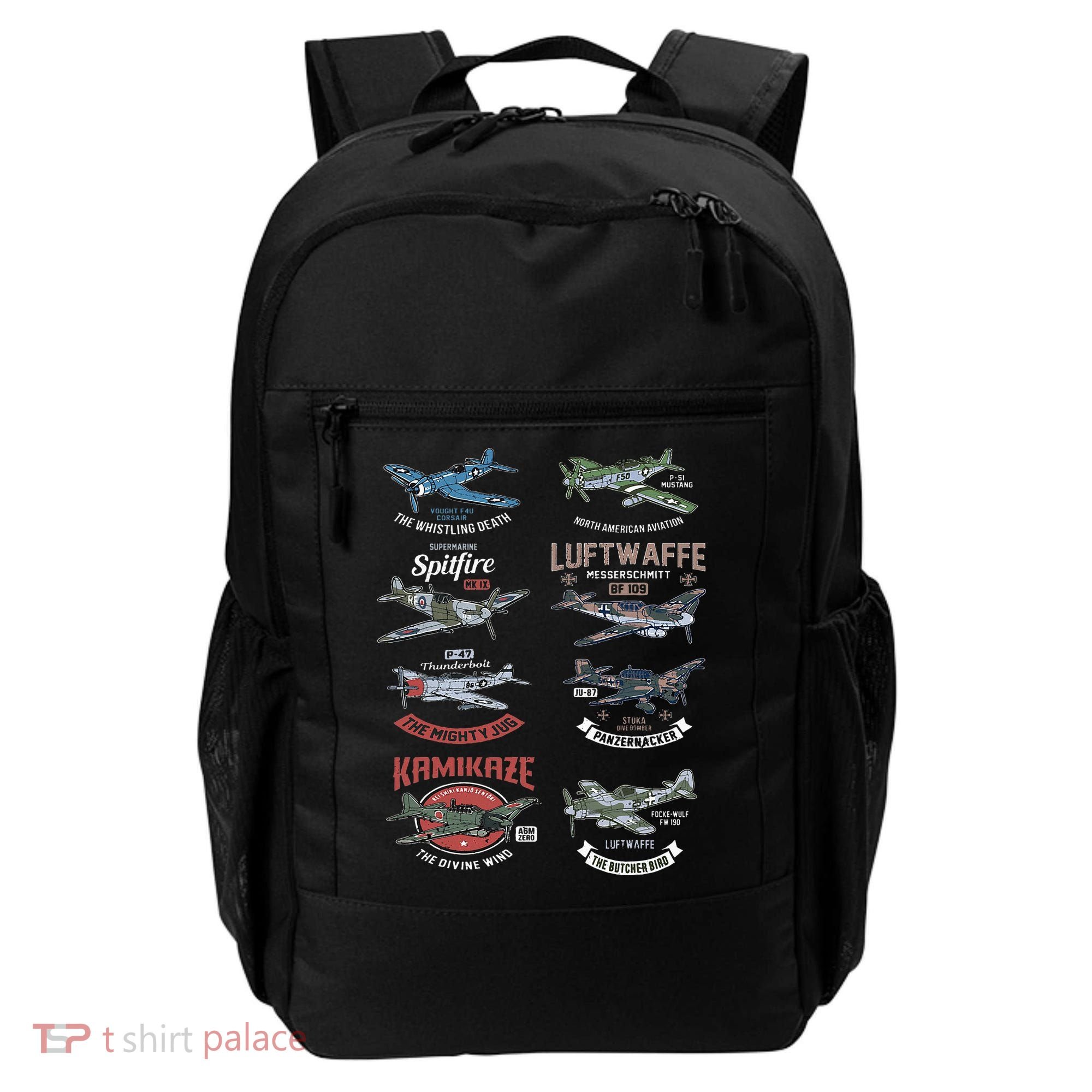 Ww2 Planes Warbirds Warplanes F4u Corsair P 47 Thunderbolt Backpack