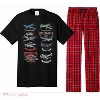Ww2 Planes Warbirds Warplanes F4u Corsair P 47 Thunderbolt Pajama Set thumb 0