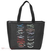 Ww2 Planes Warbirds Warplanes F4u Corsair P 47 Thunderbolt Tote Bag thumb 0