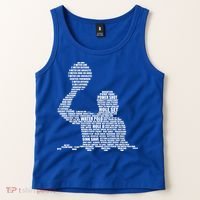 Waterpolo Player Word Cloud Water Polo Players Coach Gift Tank Top thumb 2