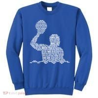 Waterpolo Player Word Cloud Water Polo Players Coach Gift Cool Gift Sweatshirt thumb 0