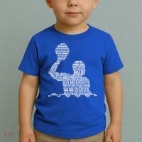 Waterpolo Player Word Cloud Water Polo Players Coach Gift Cool Gift Toddler T-Shirt thumb 2