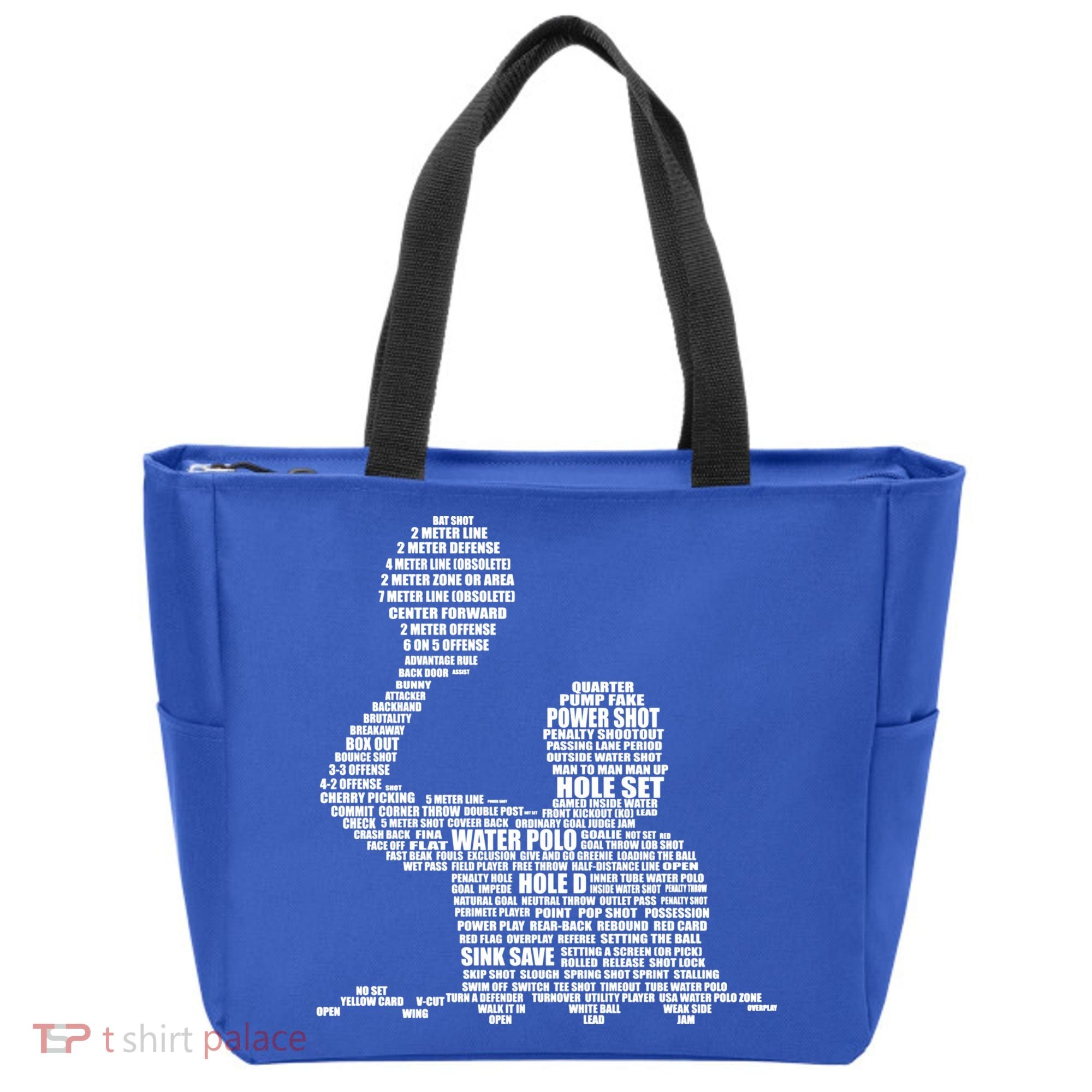 Waterpolo Player Word Cloud Water Polo Players Coach Gift Cool Gift Tote Bag