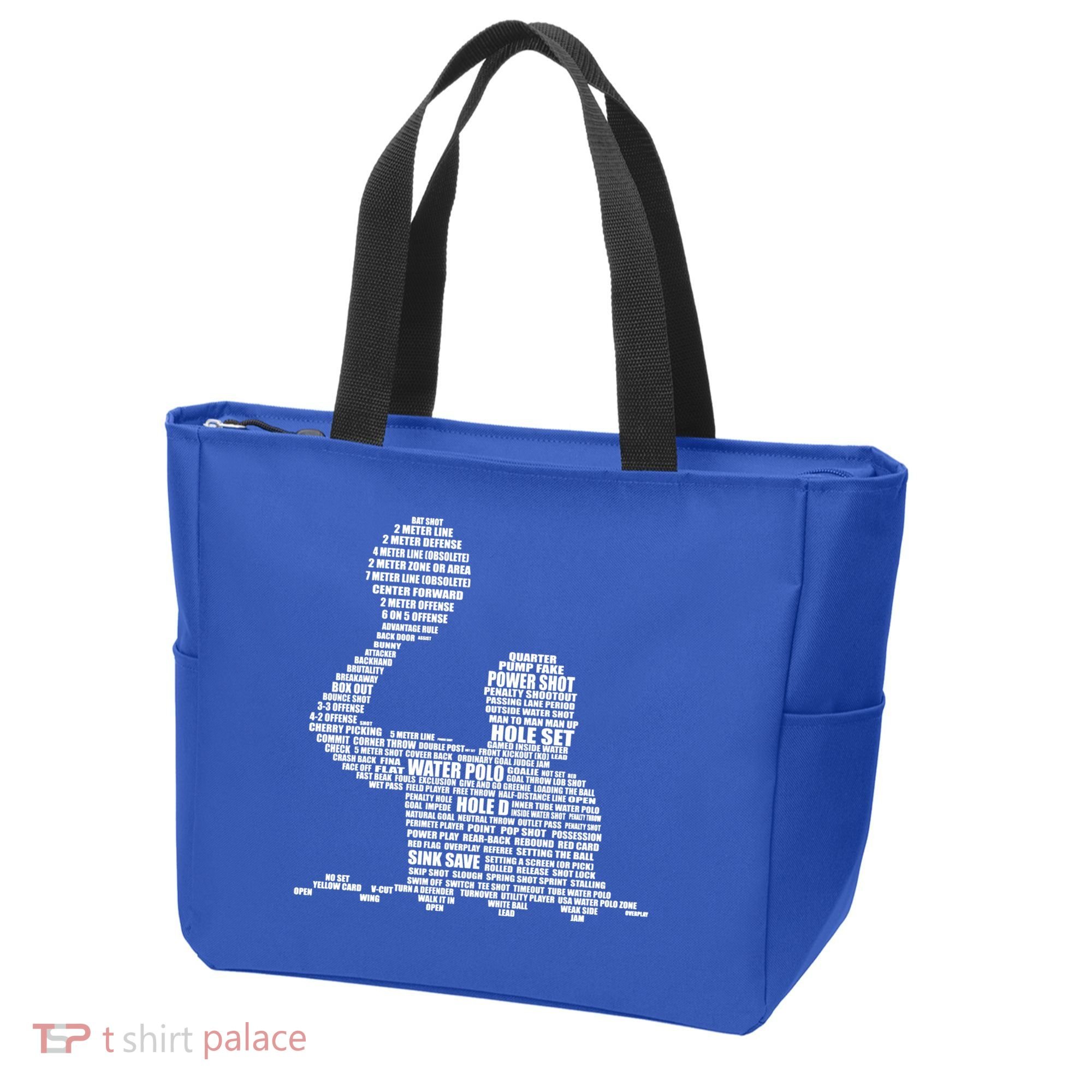 Waterpolo Player Word Cloud Water Polo Players Coach Gift Cool Gift Tote Bag