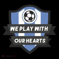 We Play With Our Hearts Soccer Player Coffee Mug thumb 5