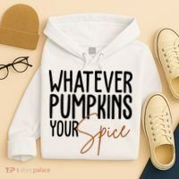 Whatever Pumpkins Your Spice Festive Fall Hoodie thumb 4