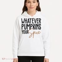 Whatever Pumpkins Your Spice Festive Fall Hoodie thumb 5