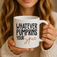 Whatever Pumpkins Your Spice Festive Fall Coffee Mug thumb 3