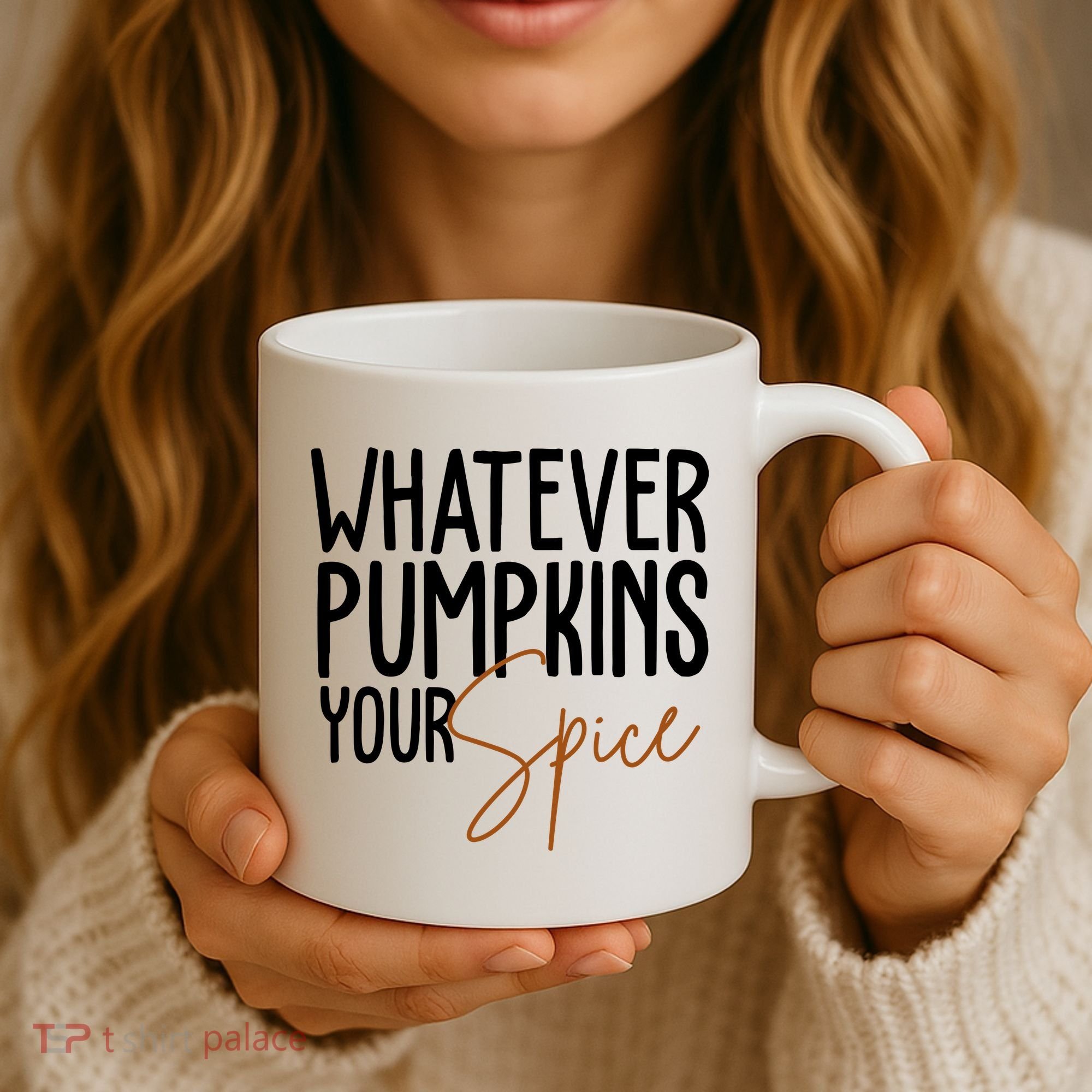Whatever Pumpkins Your Spice Festive Fall Coffee Mug