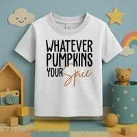 Whatever Pumpkins Your Spice Festive Fall Toddler T-Shirt thumb 3