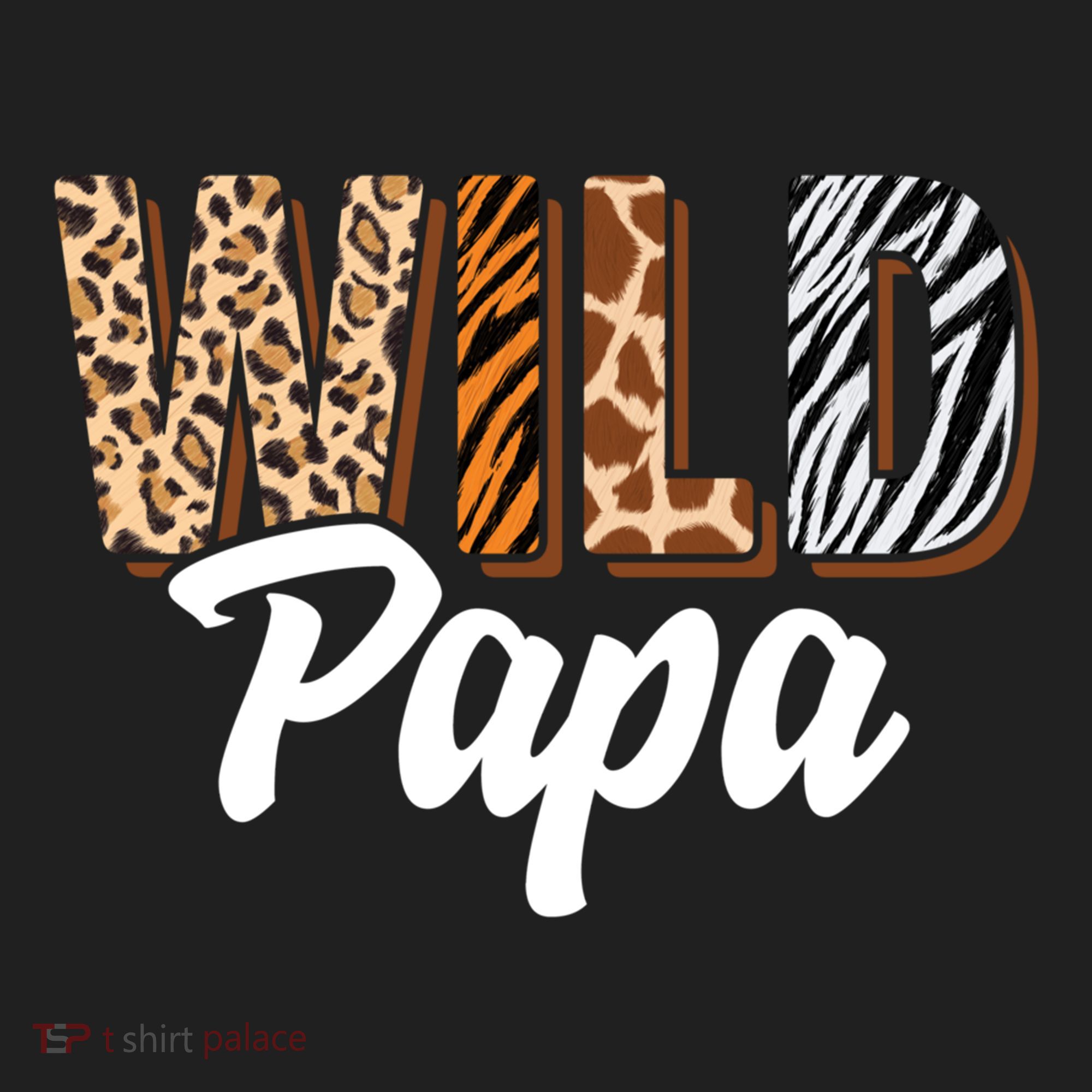 Wild Papa Zoo Born Two Be Wild Bgiftday Safari Jungle Animal Gift Beanie