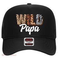 Wild Papa Zoo Born Two Be Wild Bgiftday Safari Jungle Animal Gift Hat thumb 0
