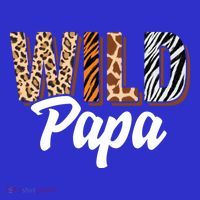 Wild Papa Zoo Born Two Be Wild Bgiftday Safari Jungle Animal Gift Polo thumb 2