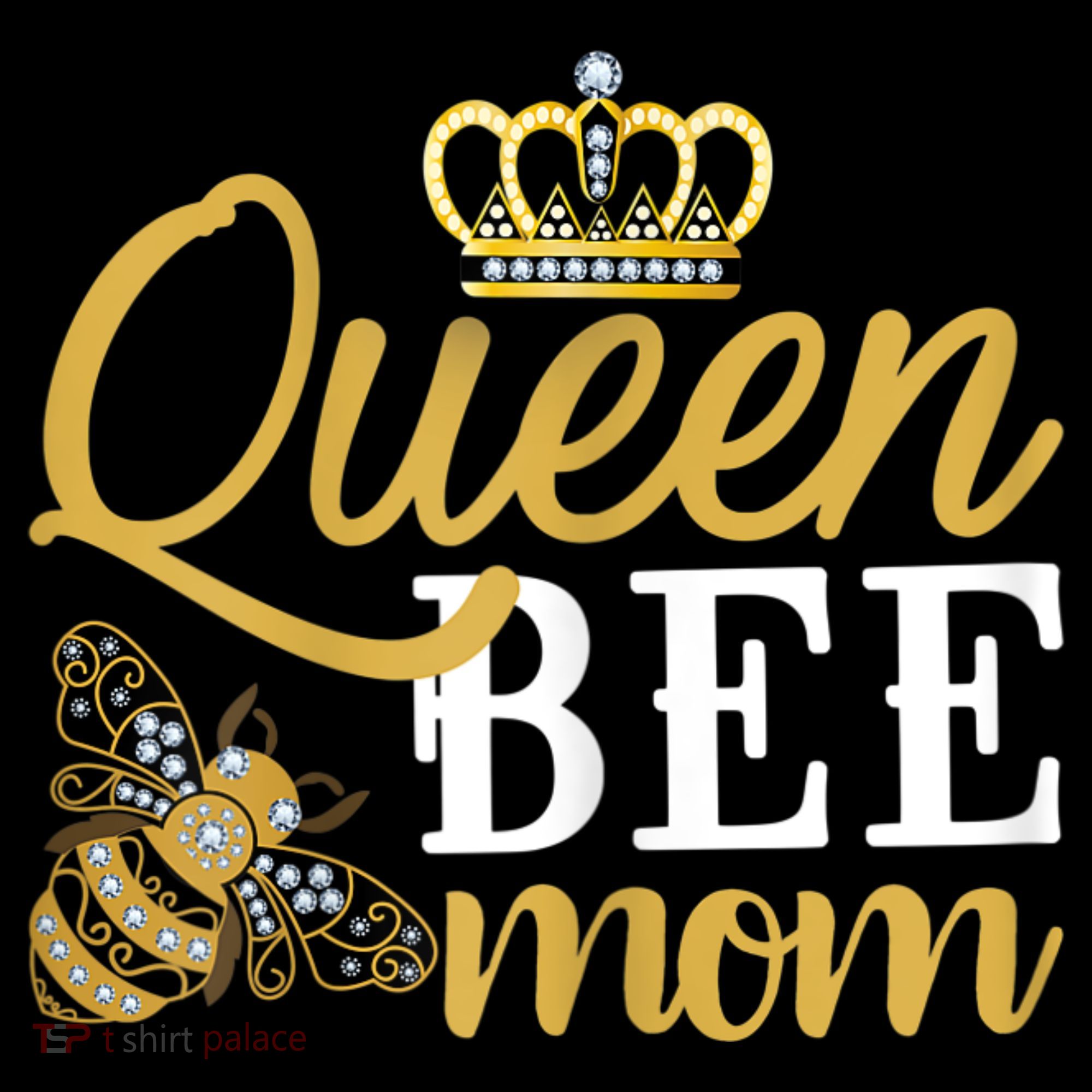 Womens Queen Bee Mom Women's Hoodie