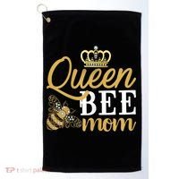 Womens Queen Bee Mom Golf Towel thumb 0