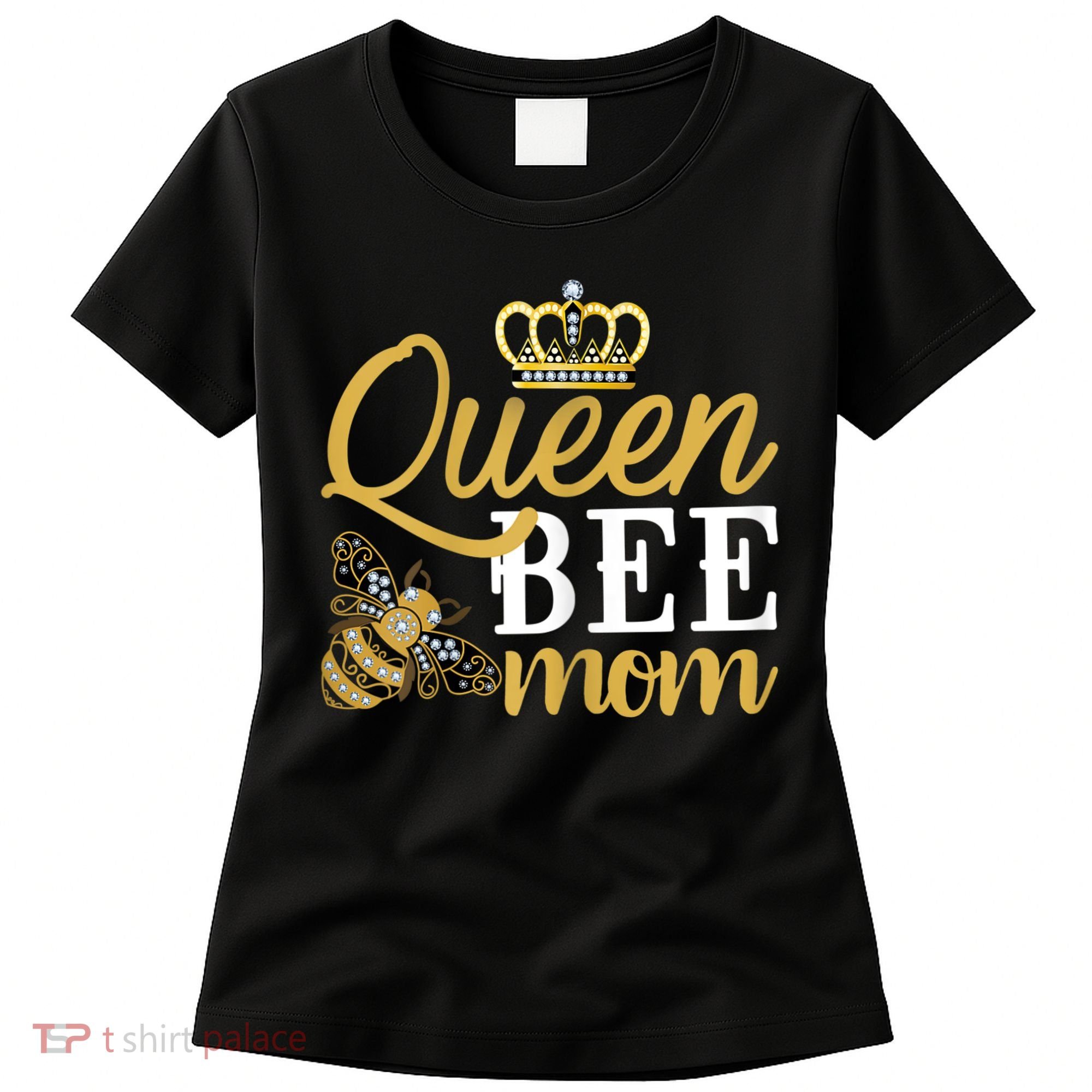 Womens Queen Bee Mom Women's T-Shirt