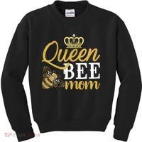 Womens Queen Bee Mom Kids Sweatshirt thumb 0