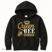 Womens Queen Bee Mom Kids Hoodie thumb 0