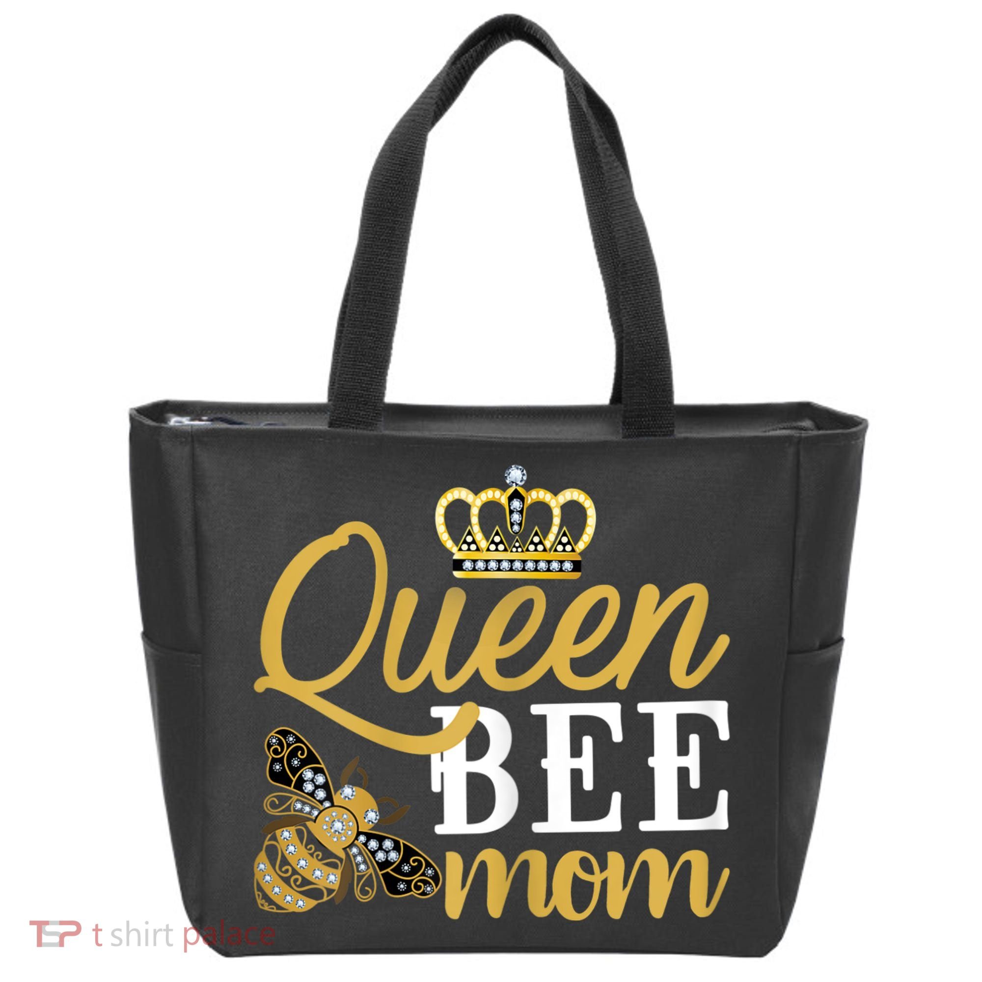 Womens Queen Bee Mom Tote Bag