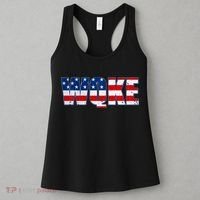WQKE Woke QAnon American Flag Women's Tank Top thumb 3