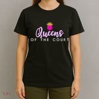 Womens Queens Of The Court Pickleball T-Shirt thumb 4