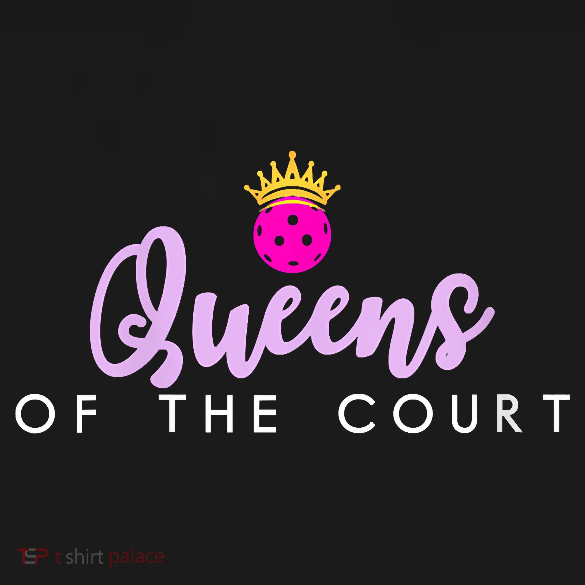 Womens Queens Of The Court Pickleball Women's Tank Top