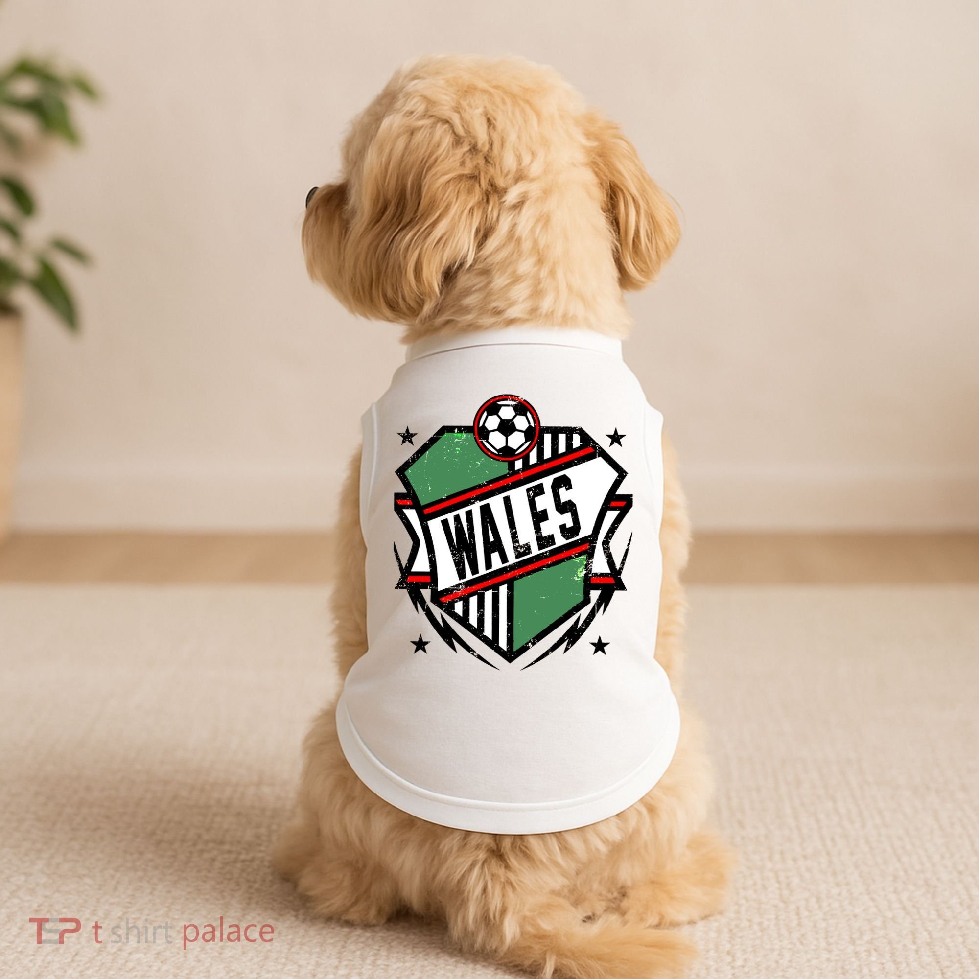 Wales Qatar Soccer Doggie Tank