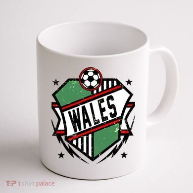 Wales Qatar Soccer Coffee Mug back