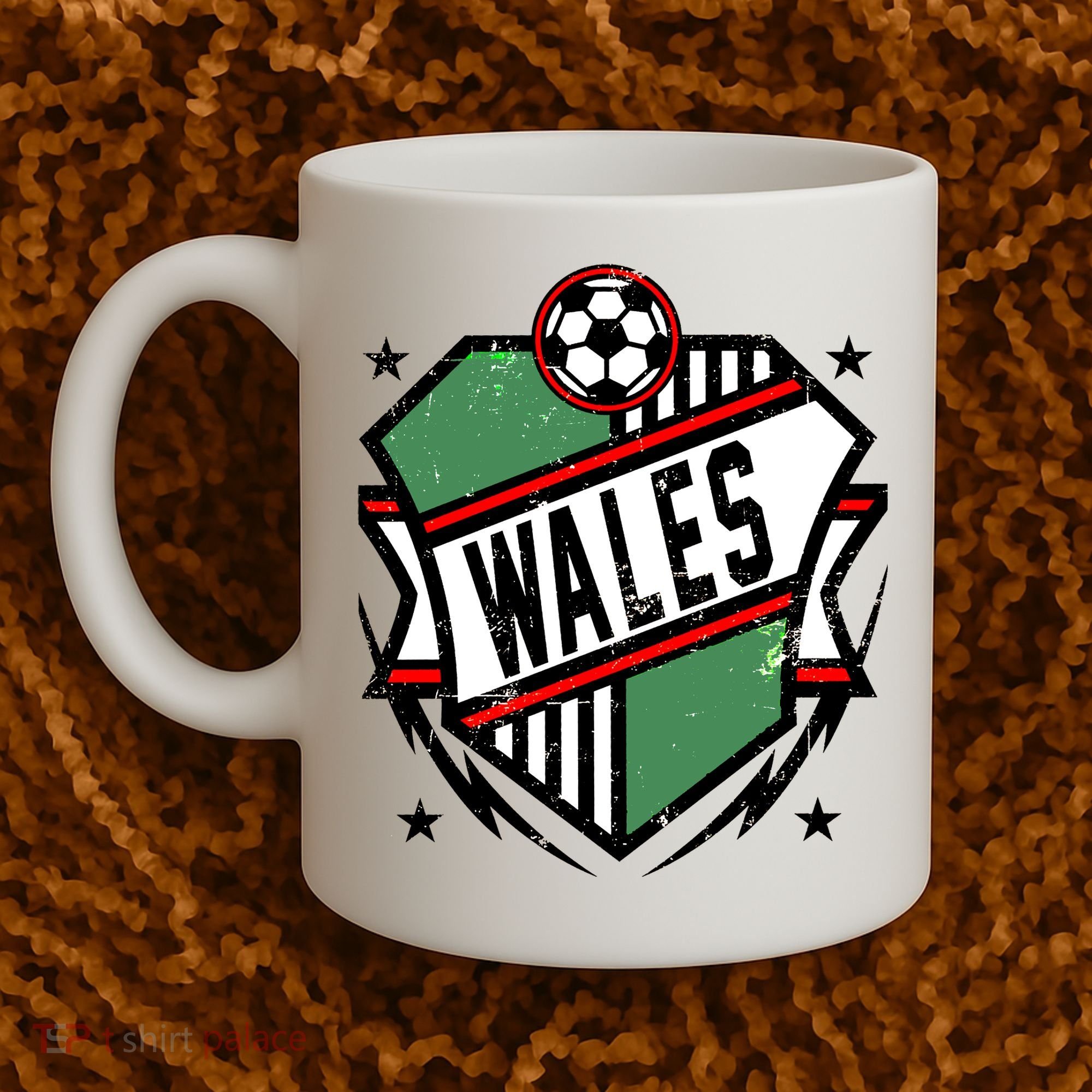 Wales Qatar Soccer Coffee Mug