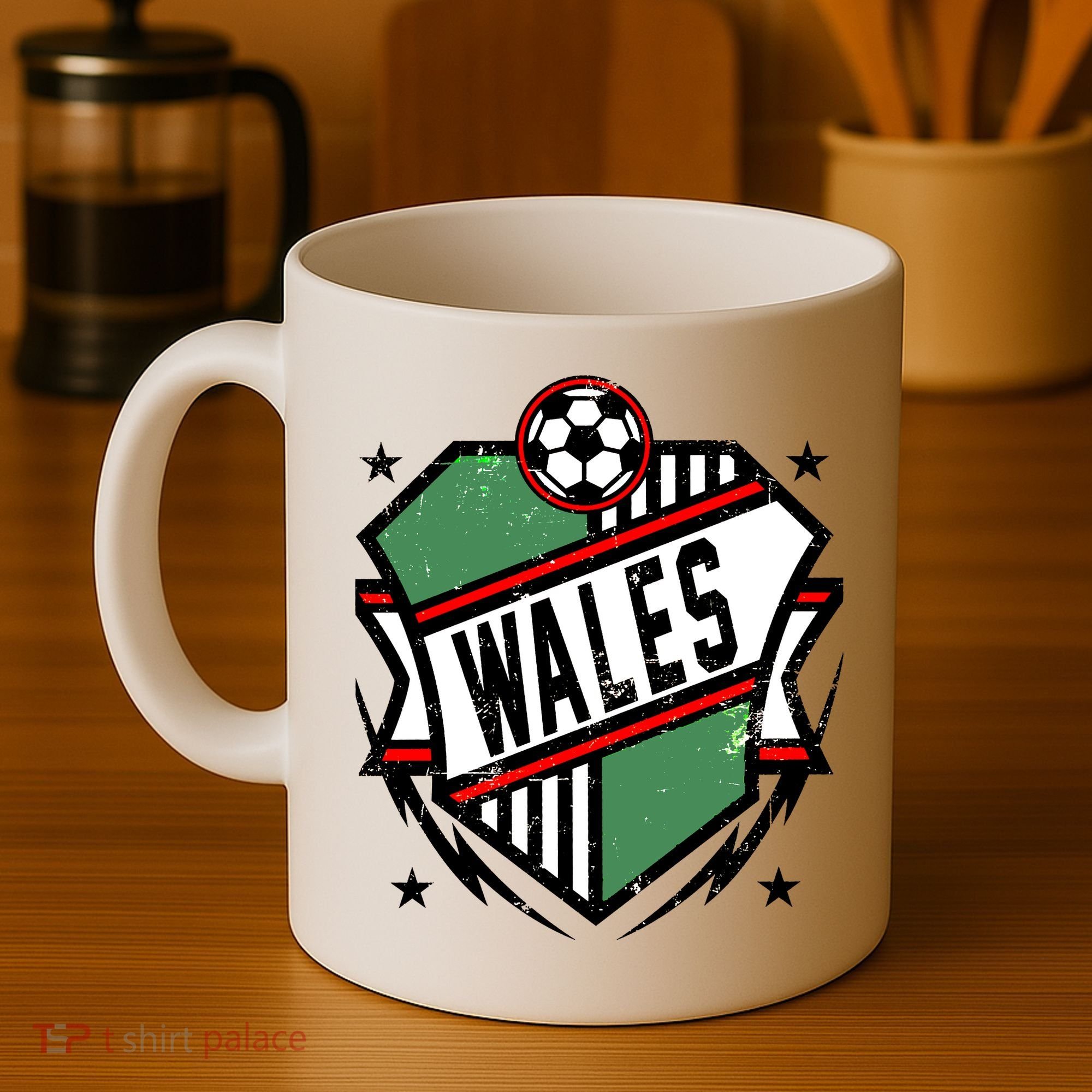 Wales Qatar Soccer Coffee Mug