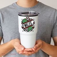 Wales Qatar Soccer Tumbler thumb 2
