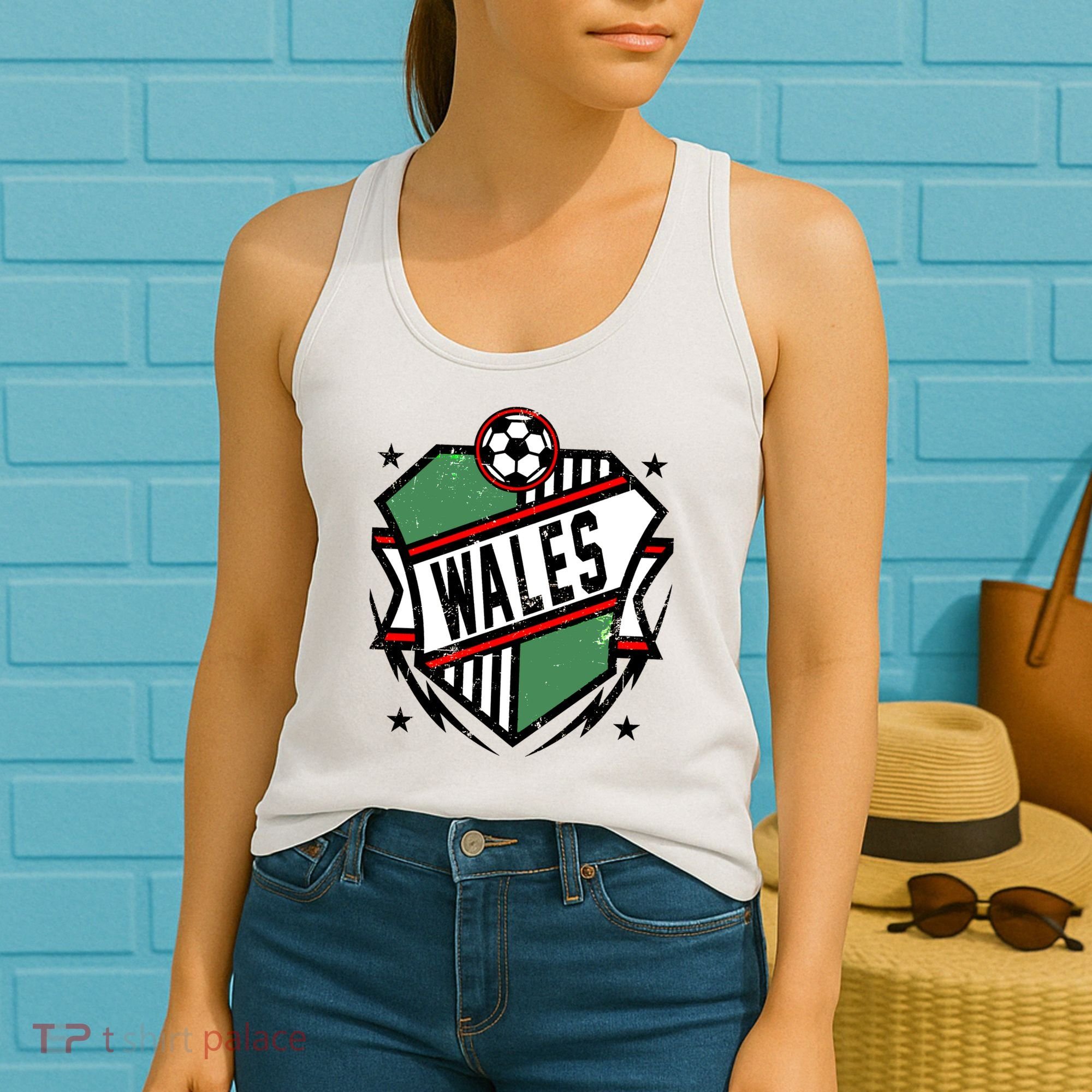 Wales Qatar Soccer Women's Tank Top
