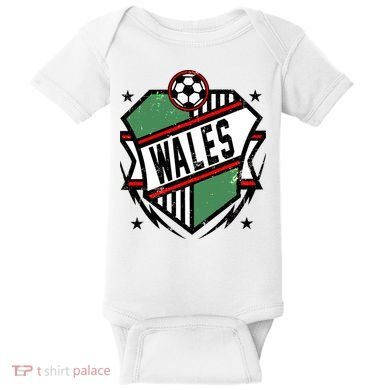 Wales Qatar Soccer Baby Bodysuit