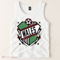 Wales Qatar Soccer Tank Top thumb 2
