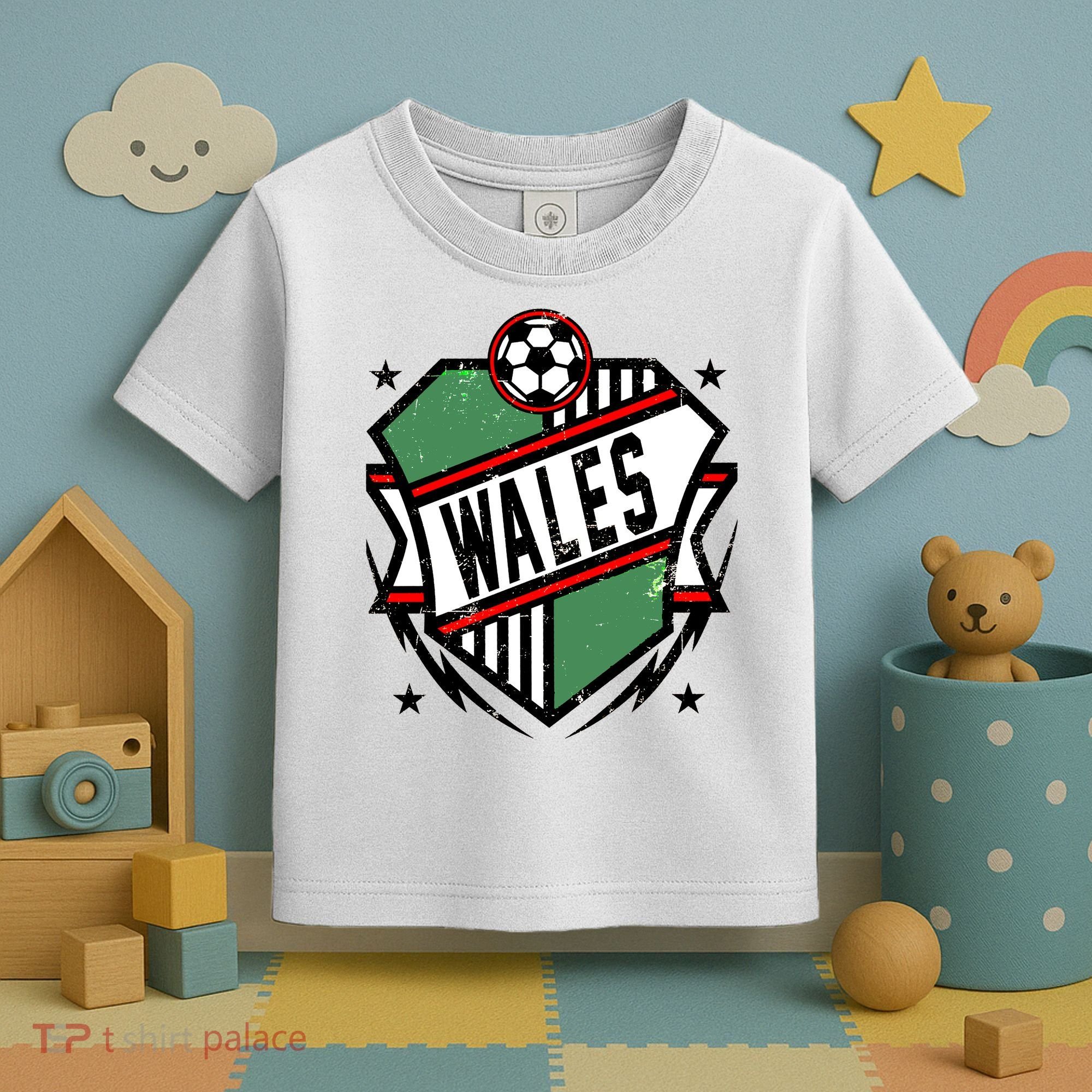 Wales Qatar Soccer Toddler T-Shirt