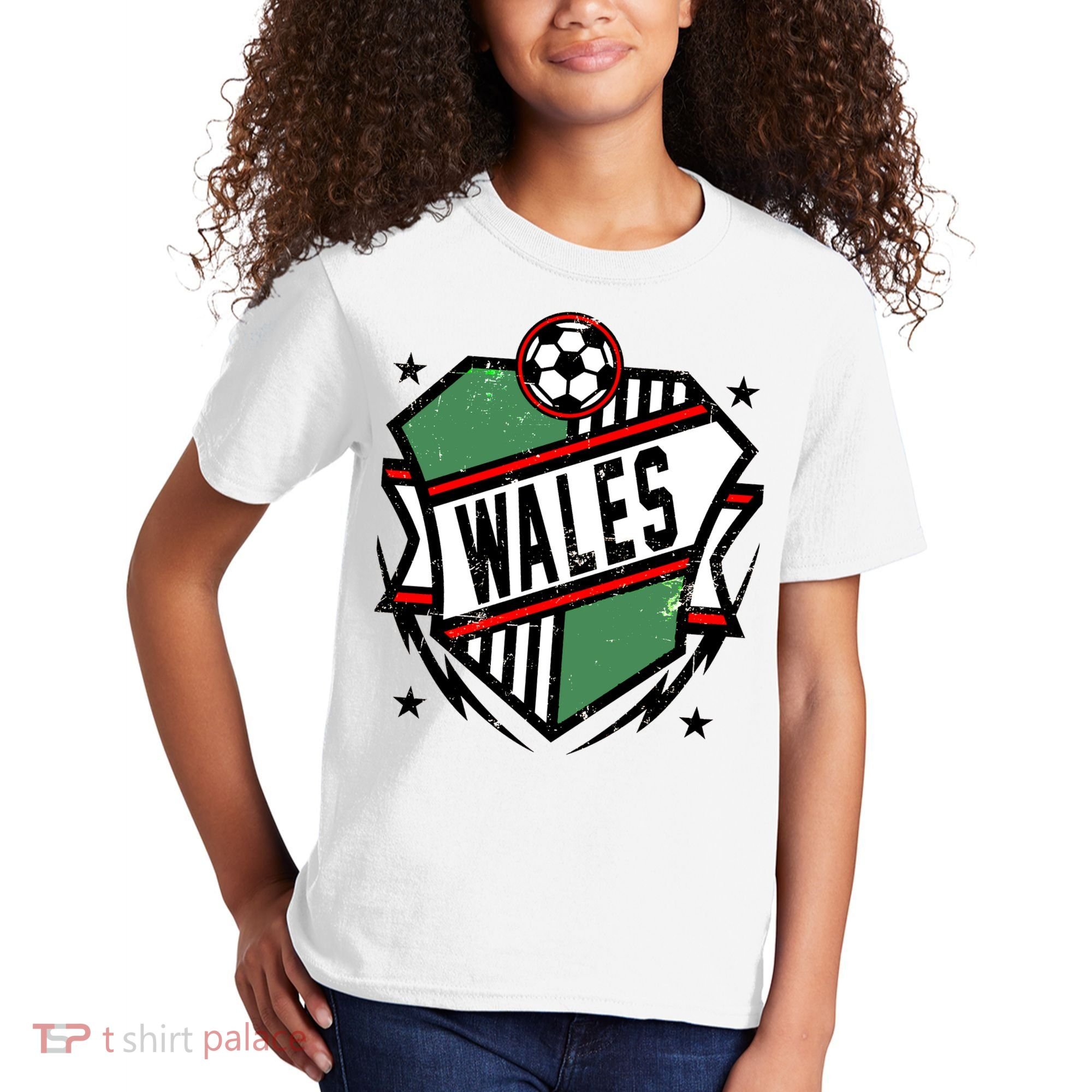 Wales Qatar Soccer Kids T-Shirt