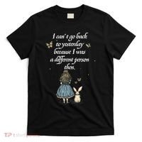 Wonderland Quote - Whimsical Fantasy World  T-Shirt thumb 0
