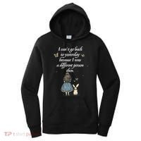 Wonderland Quote - Whimsical Fantasy World  Women's Hoodie thumb 0