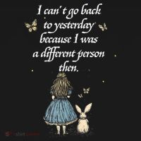 Wonderland Quote - Whimsical Fantasy World  Women's Hoodie thumb 2