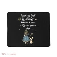 Wonderland Quote - Whimsical Fantasy World  Mousepad thumb 0