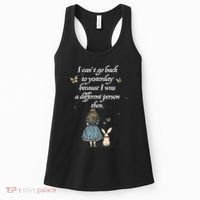 Wonderland Quote - Whimsical Fantasy World  Women's Tank Top thumb 0