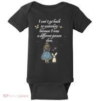 Wonderland Quote - Whimsical Fantasy World  Baby Bodysuit thumb 0